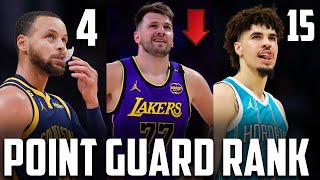 Ranking EVERY Starting Point Guard From All 30 NBA Teams! (2025 offseason)