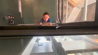 1992 Dover Impulse Hydraulic Scenic Elevator @ Bellevue Square,  in Bellevue, Washington USA. 