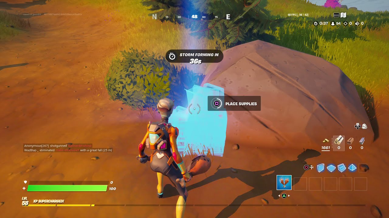 Place prepper Supplies At Haydees farm Location Fortnite