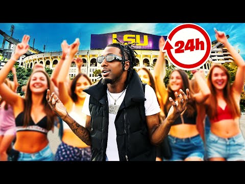 I WENT TO LSU FOR 24 HOURS