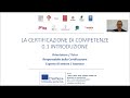 1_1 CORSO BASE certificazione di competenze INTRODUZIONE