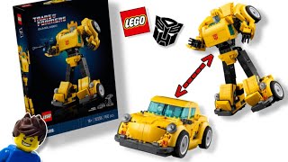 Actually Transforms!! - LEGO Bumblebee (10338) - Reveal & Thoughts