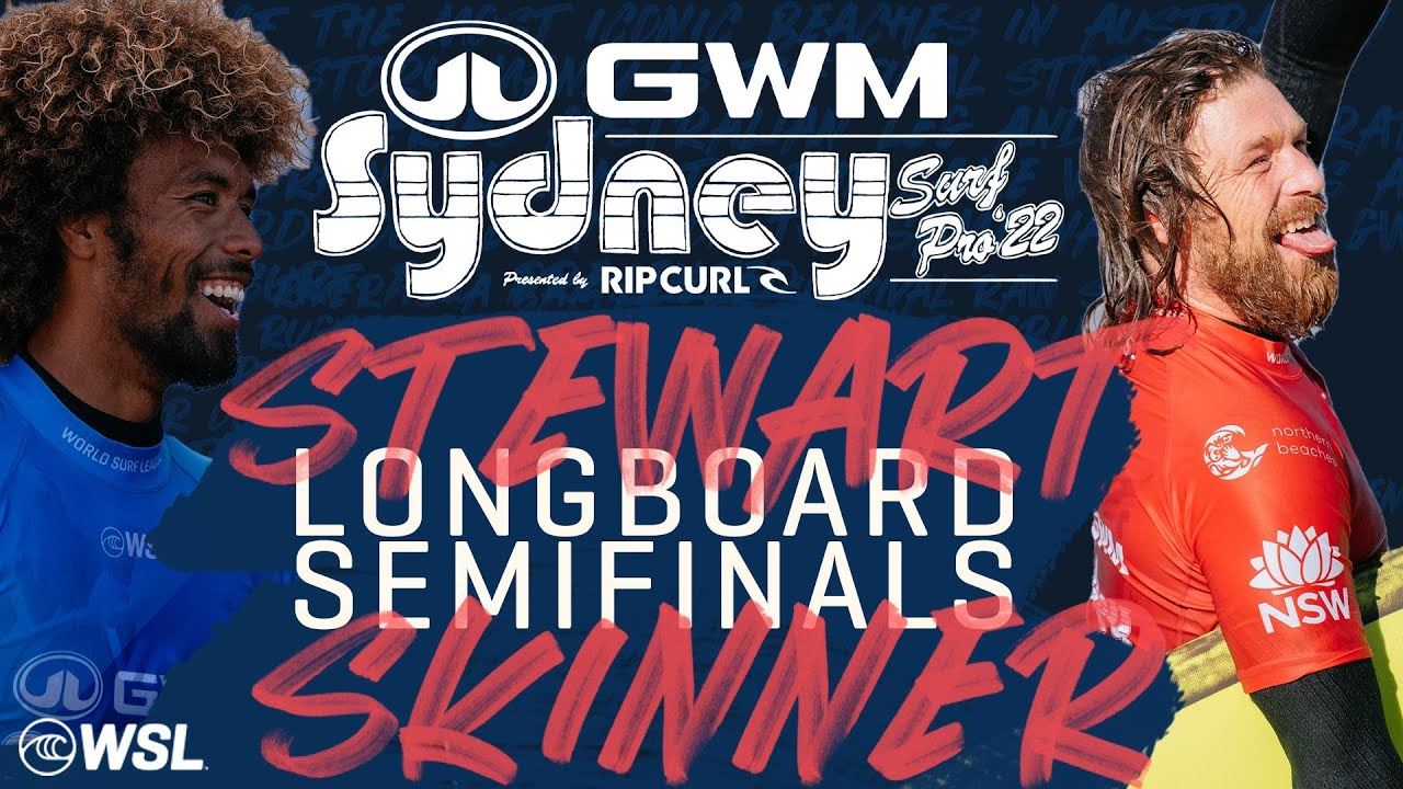 Kaniela Stewart Vs Ben Skinner GWM Sydney Surf Pro Longboard 