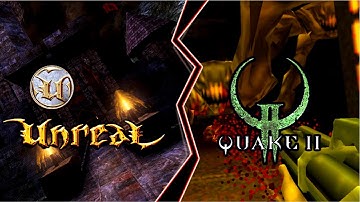 Quake 2 vs Unreal which is better??? | Game Versus!!