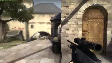 [CSGO] SSG 08 Flashed Quickscope Through Doors