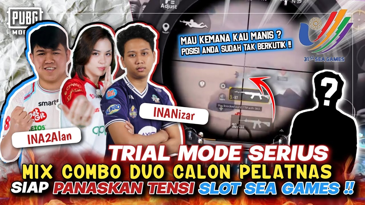 MIX TRIAL DUO CALON PELATNAS SEA GAMES FOKUS ADU MEKANIK DI CLASSIC RANKED !!