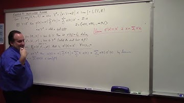 Advanced Calculus: dual space and bilinear mappings, tensor product of dual vectors, 10-16-23 part 2