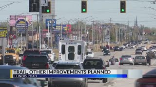 Major improvements, including widening and trail construction planned for stretch of Illinois Road
