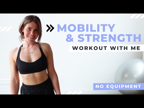 Bodyweight Strength & Mobility Workout // No Equipment at Home 💫