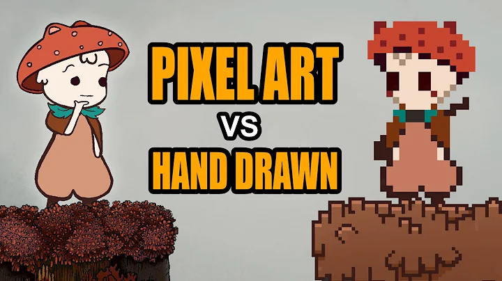 Hand drawn is easier than pixel art | HD graphics vs low-bit vs Hi-bit - DayDayNews