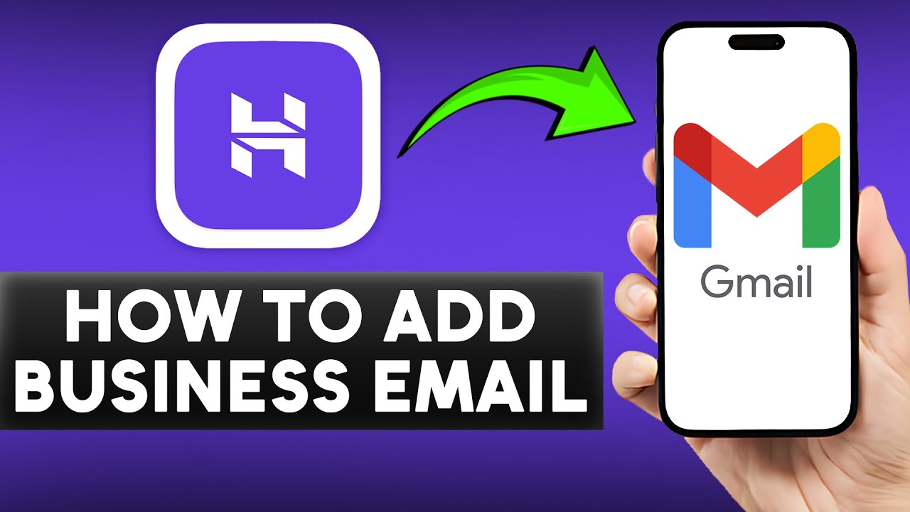 How to Add Hostinger Business Email to Gmail - YouTube