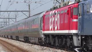 EF64-1031+EF81-95+E26 カシオペアクルーズ 井野~新前橋通過