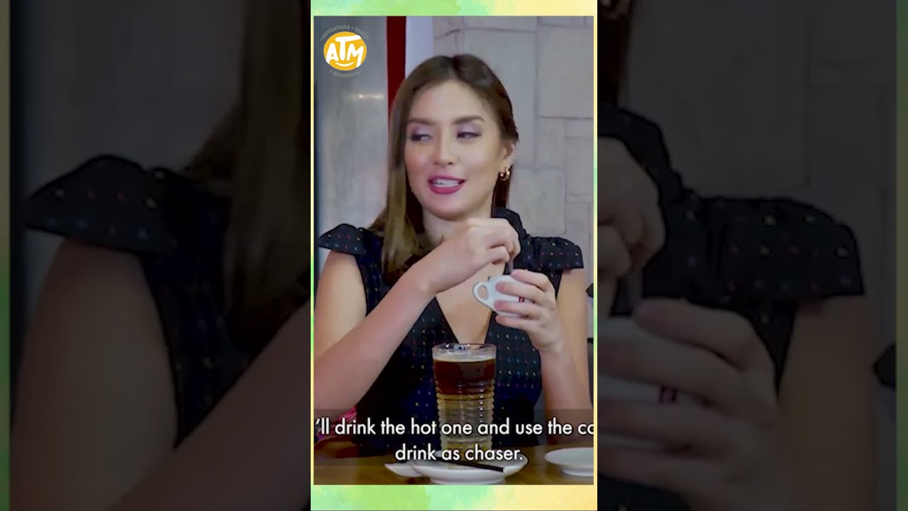 Coffee shots and a coffee chaser? No problem for Arra San Agustin! 