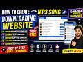 How To Create mp3 Song Downloading Website 2026 🎵 Like Wapkiz Website Kaise Banaye (Full Guide)