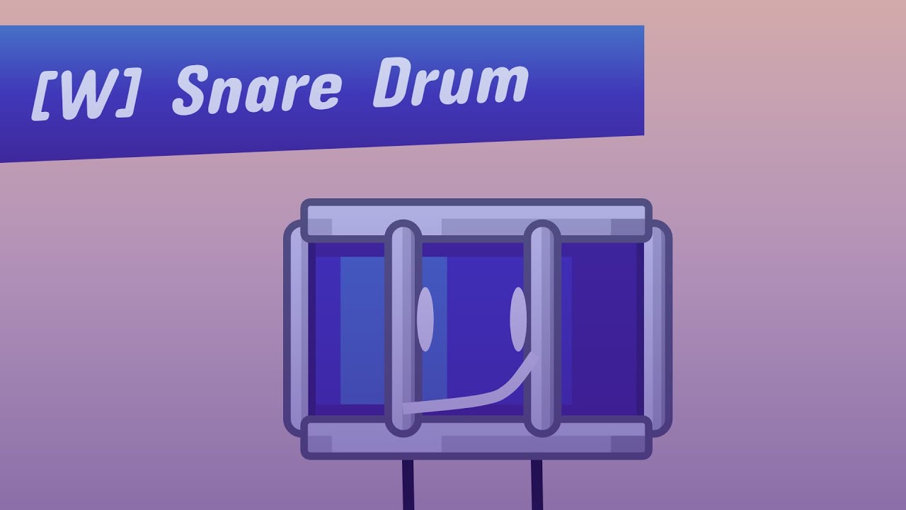 Snare Drum Test Animation - YouTube