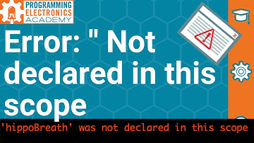 Variable Scope and fixing error: 