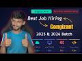 Cognizant Hiring Freshers | 2025 And 2026 Batch BCA BSC Students | Apply Now
