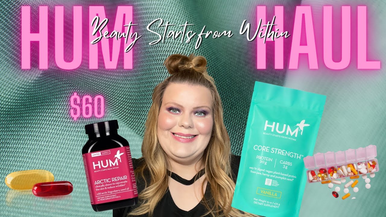 Hum Nutrition Vitamin Haul supplements antiaging veganprotein YouTube