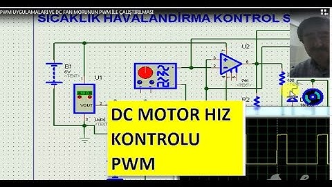 DC MOTOR HIZ AYARI, PWM UYGULAMALARI VE FAN MOTORU, HOW TO CHANGE DC ENGINE SPEED