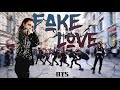 K POP IN PUBLIC ONE TAKE BTS 방탄소년단 FAKE LOVE Dance Cover By MoonRise