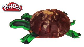 How to make Play-Doh Turtle