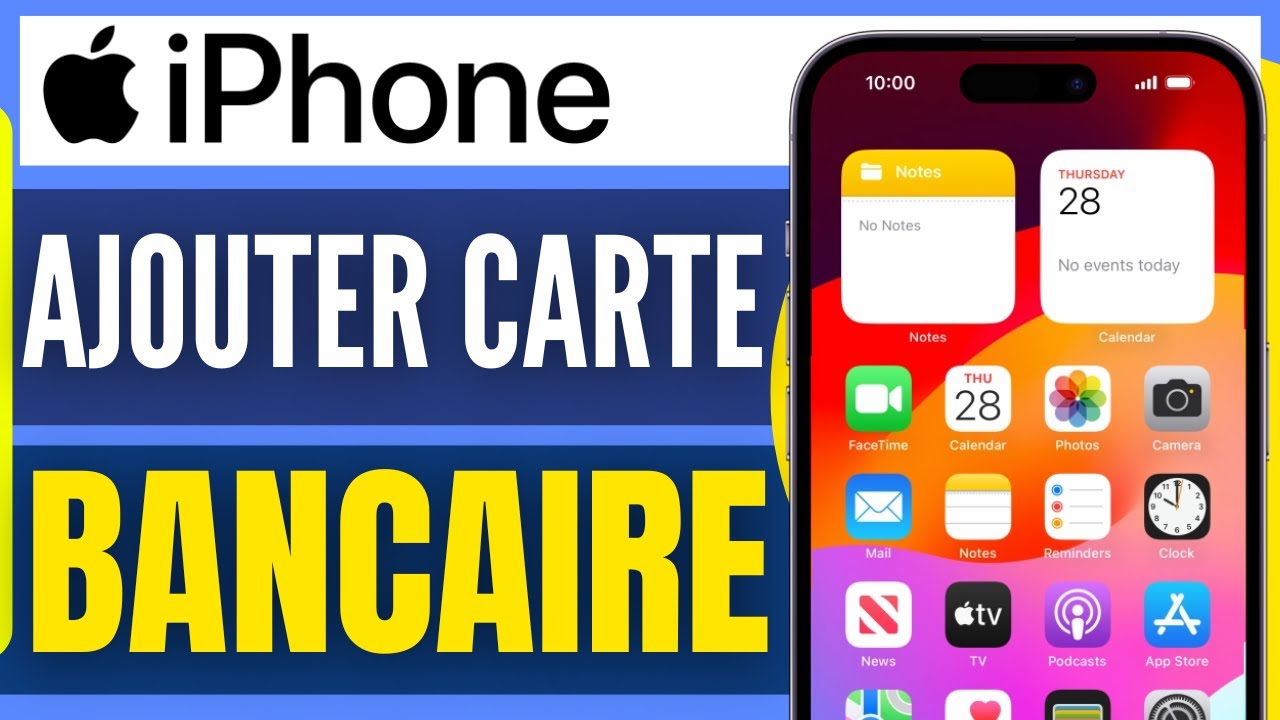 Comment Ajouter Une Carte Bancaire Sur iPhone ( En 2025 ) - YouTube