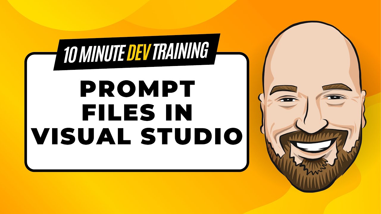 How To Use Prompt Files in Visual Studio in 10 Minutes or Less