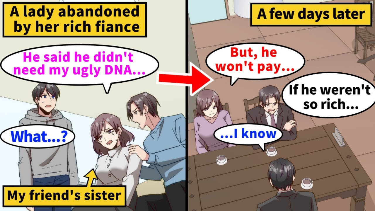 【Manga】My friend's sister had her engagement broken off by a rich man. I was determined to help her