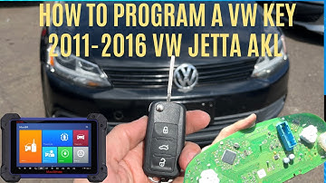 2011-2016 VW Jetta & Passat Key programming ( AKL using Autel im608 )