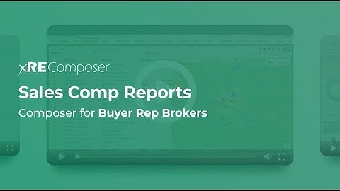 Sales Comp Reports in Ascendix Composer | Buyer Representative Brokers Example