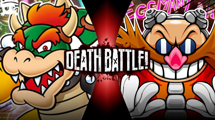 Bowser vs Eggman | DEATH BATTLE! sub español (Mario vs Sonic)