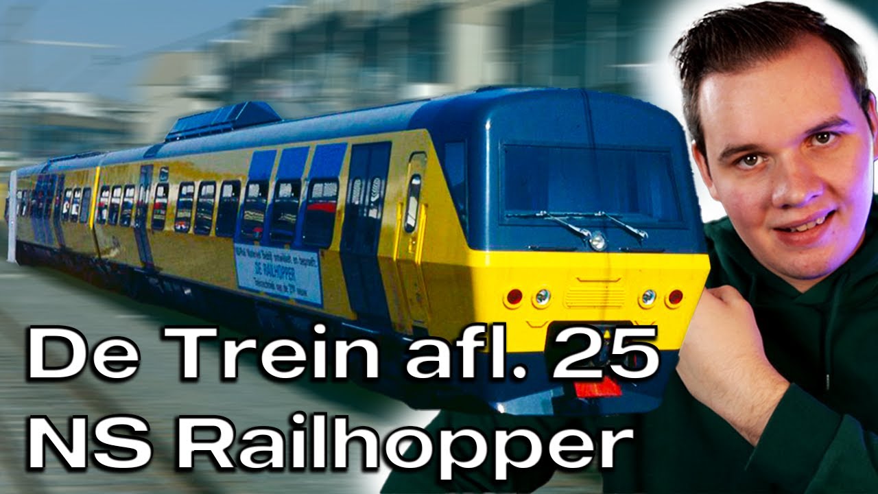 De Trein afl. 25 // NS Railhopper - SM 90 REMAKE // Een Railflopper op wielen //
