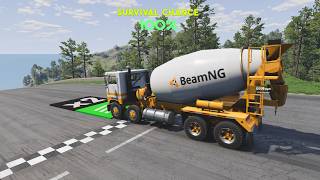 🚀0 to 600 MPH INSTANTLY! 💥 Survival Chance Experiment (BeamNG.drive) #3 screenshot 2