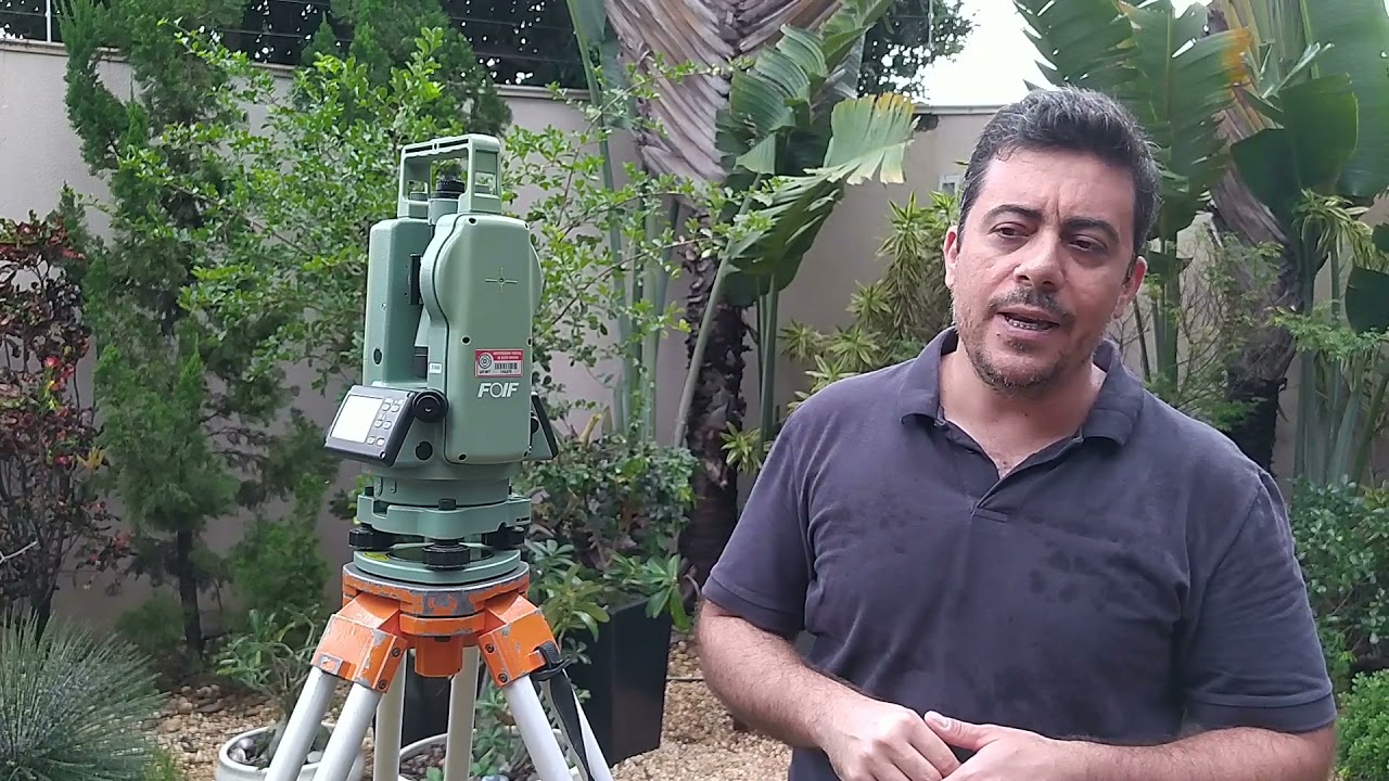 Topografia na prática - Instalando o teodolito | com Edgar Demarqui