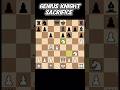 Genius Knight Sacrifice||🧠 #chess #chessgame