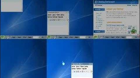 KWin DesktopGridEffect