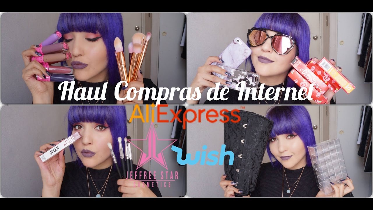 ▶Haul compras por internet Wish- Aliexpress- JeffreeStarCosmetics