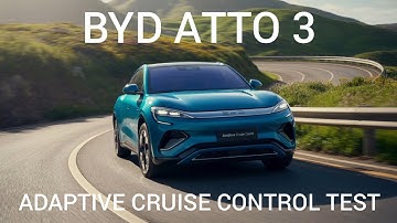 BYD Atto 3 Adaptive Cruise Control Test | Real Driving on Ring Road