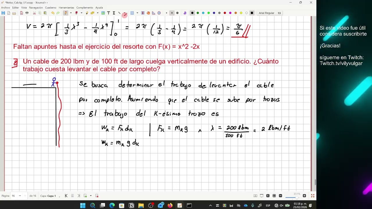CACM26 8.1 Longitud de arco