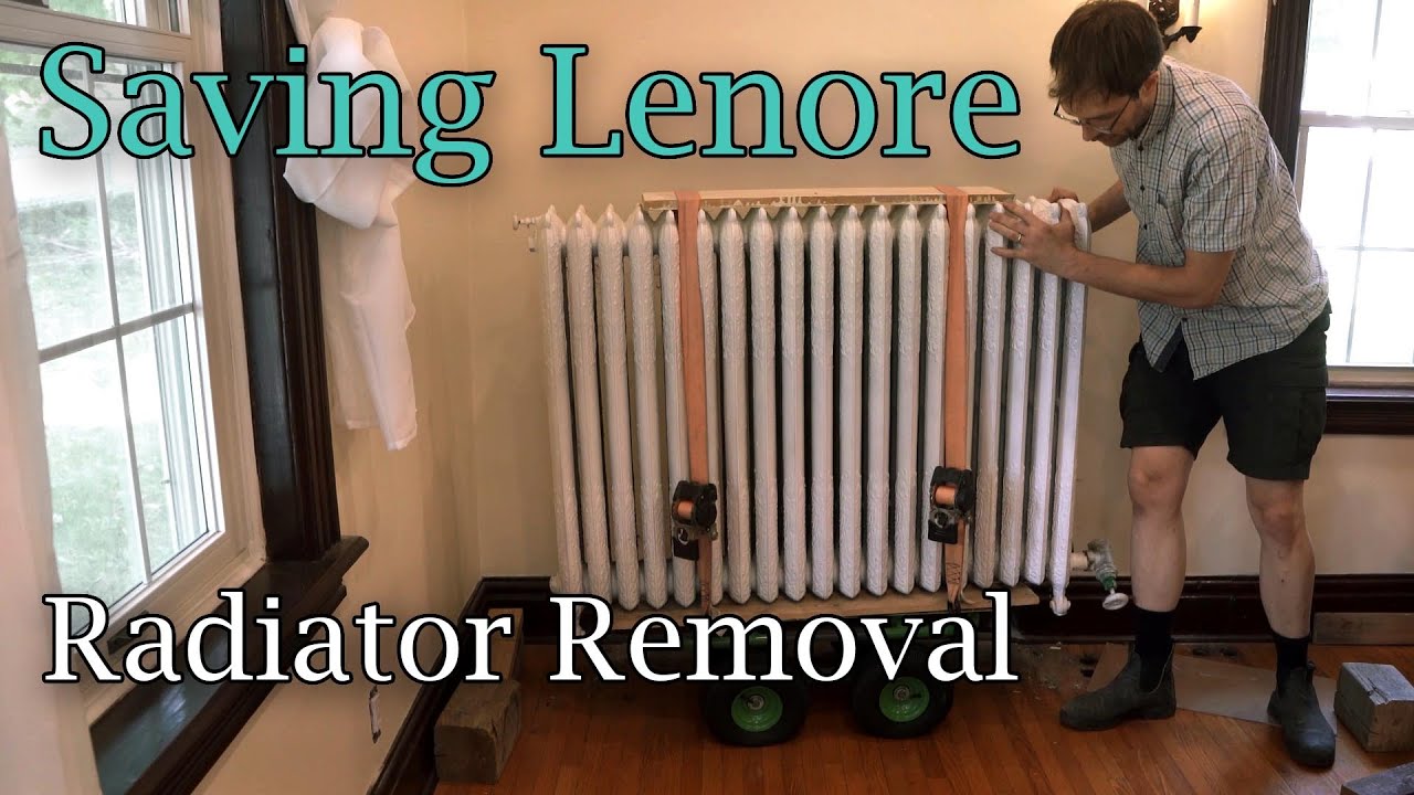 Steam Radiators Remove Radiator Removal (In Our Century Home) - YouTube