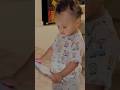 Baby talking to Dad on video call 😇 #baby #shortsvideo #viral #viralvideo