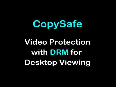 How To Copy Protect Video With DRM