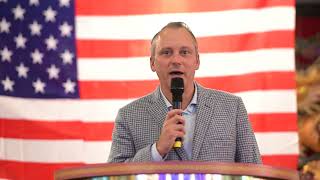 State Representative Aaron Michlewitz 致詞