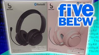 Five Below $7 Bluetooth Wireless Headphones/Headset, BASS JAXX Five Below 10 Touch Screen Wireless Headphones