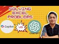 I Tested ChatGPT 5 vs Copilot in Solving Excel Problems #teamwater