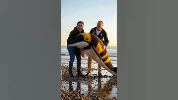 Photographers Capture Impossible Bee-Dolphin Hybrid! 🤯 #viral #shocking #ai