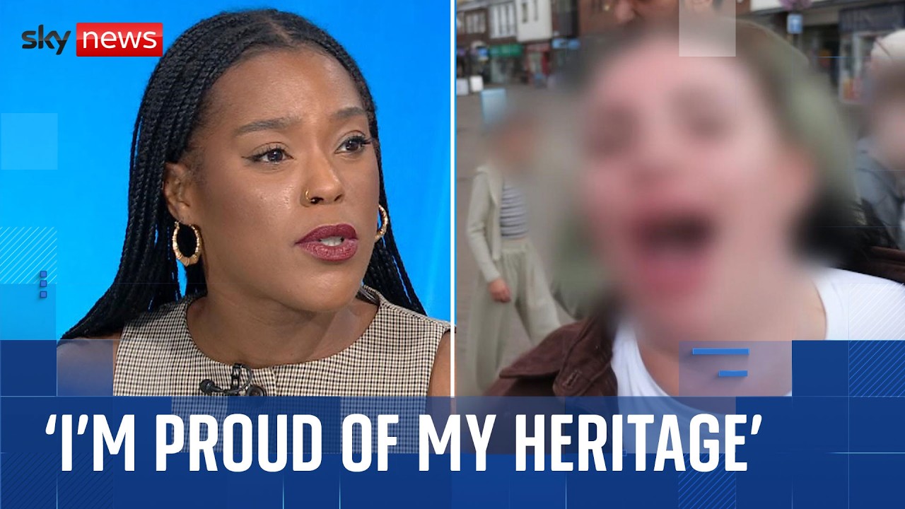 Sky News reporter on covering the migration protests as a black woman