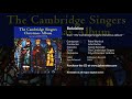 Balulalow Peter Warlock John Rutter Cambridge Singers City Of London Sinfonia Karen Kerslake 