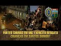 Fortes chuvas em MG: Exército resgata crianças em Santos Dumont | TV VERDE-OLIVA LESTE