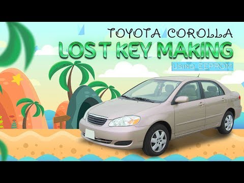 Video: Heeft een Toyota Corolla uit 2006 een chip in de sleutel?